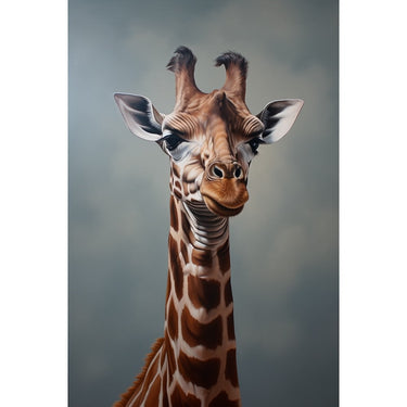 Giraffe Portrait Canvas